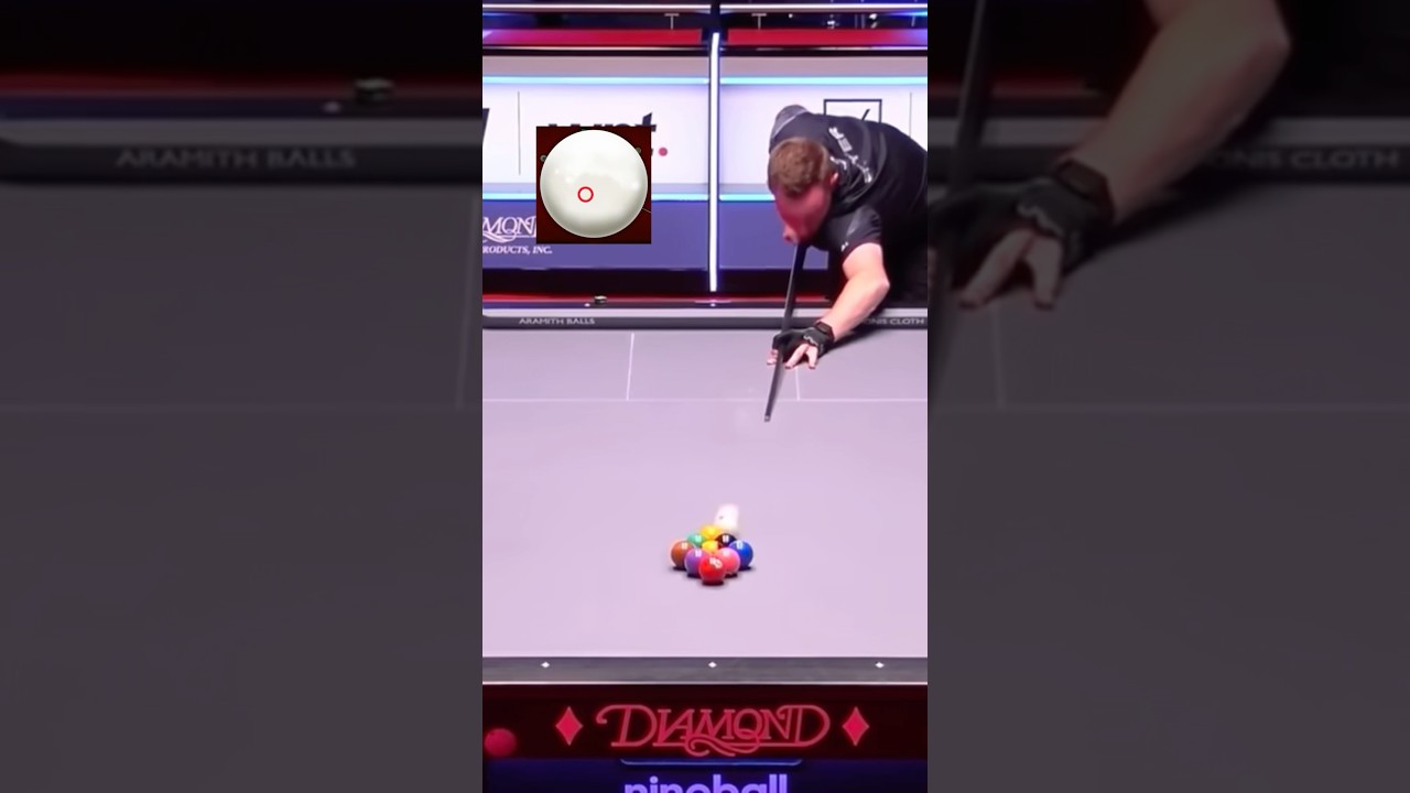 How To Golden Break (9 ball) #shorts #pool #billiards #reel