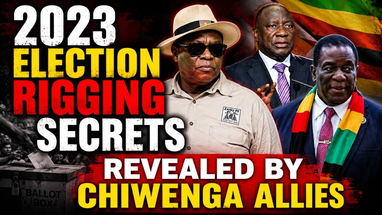 RAMAPHOSA SUCKED IN ZIMBABWE 2023 ELECTION RIGGING, CHIWENGA ALLIES EXPOSES CRITICAL INFORMATION
