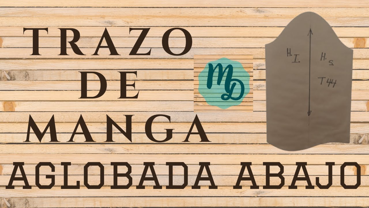 Trazo de Manga aglobada abajo