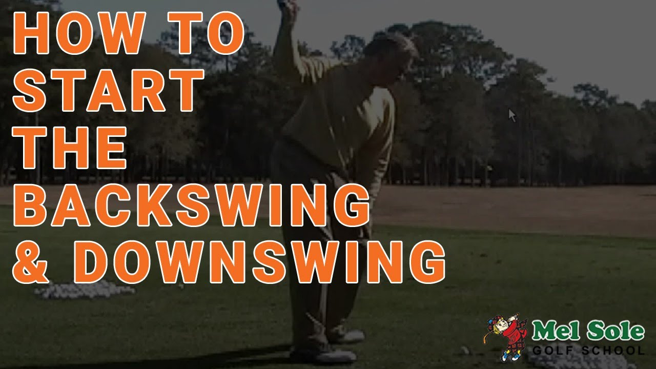February 2008: How to start the backswing and downswing