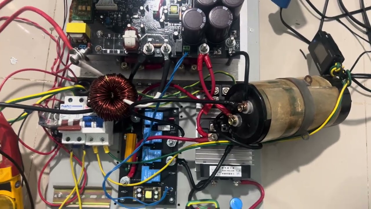 Inverter pure sine high voltage ใช้งานร่วมกับหม้อแปลง10KW EP.2