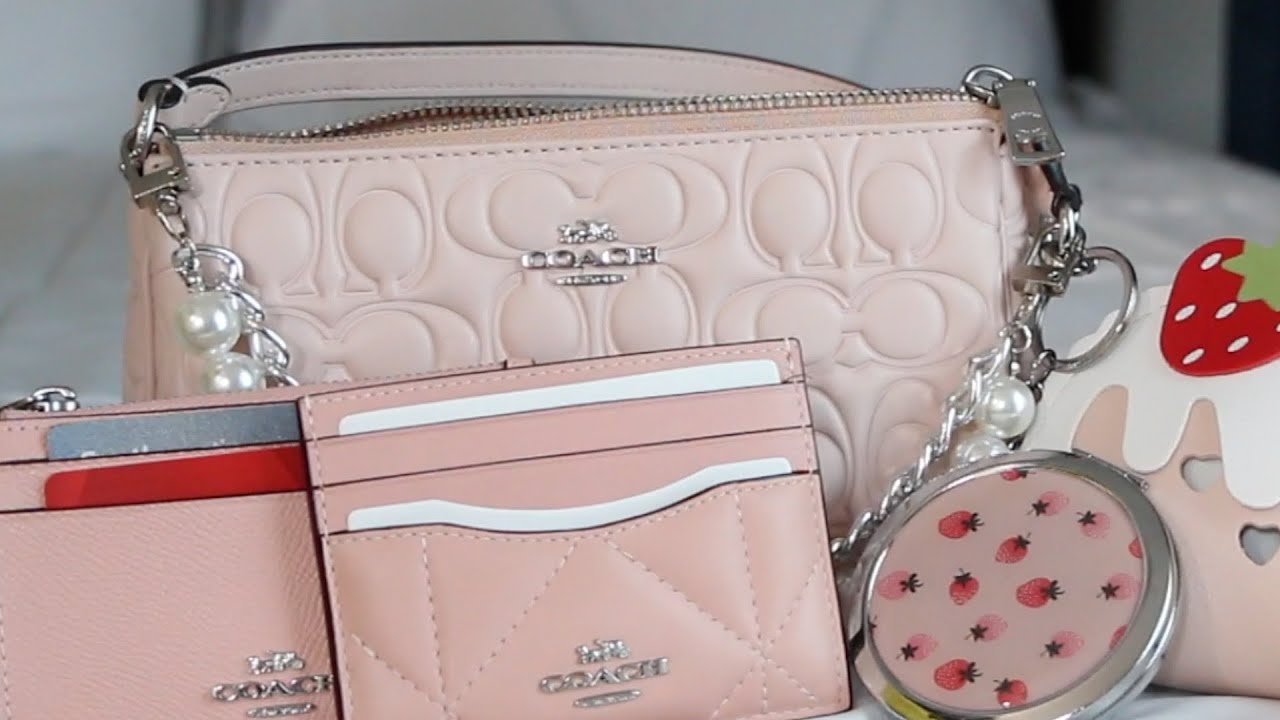 What's In My Coach Nolita 19 and Review: Coach Blush Signature Leather Collection 2025