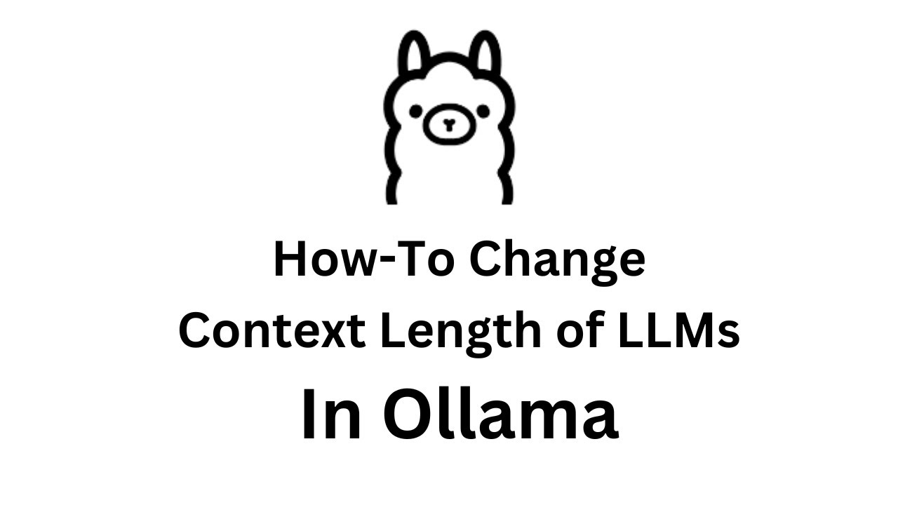 Как изменить длину контекста модели в Ollama