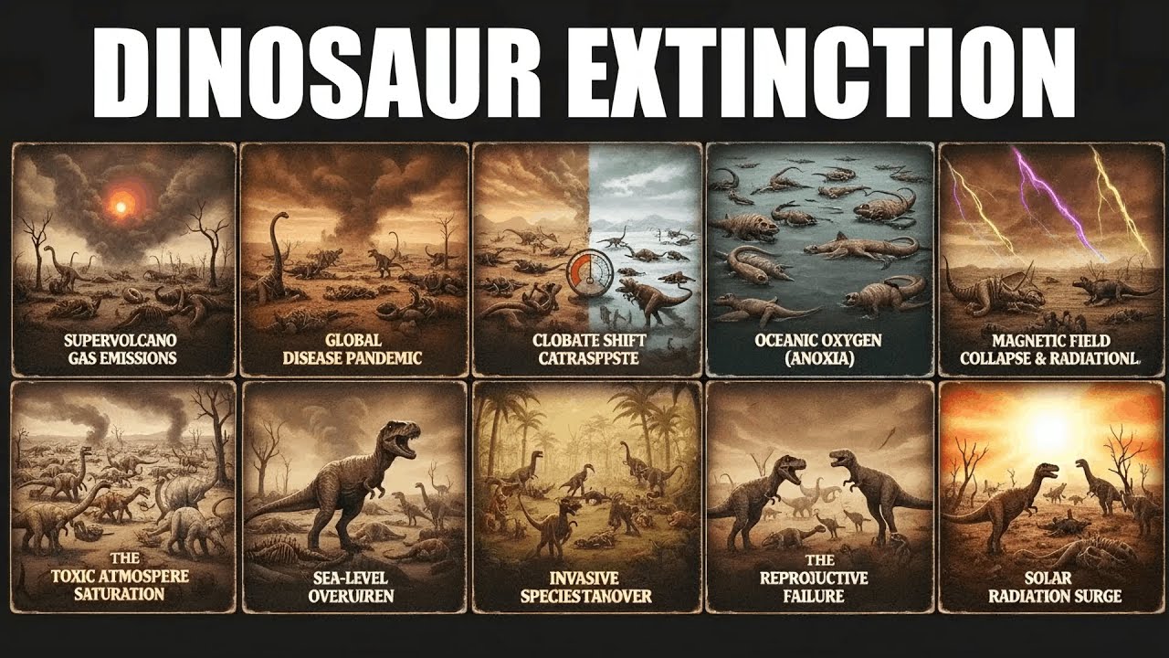 10 ALTERNATE Theories on How Dinosaurs REALLY Went Extinct