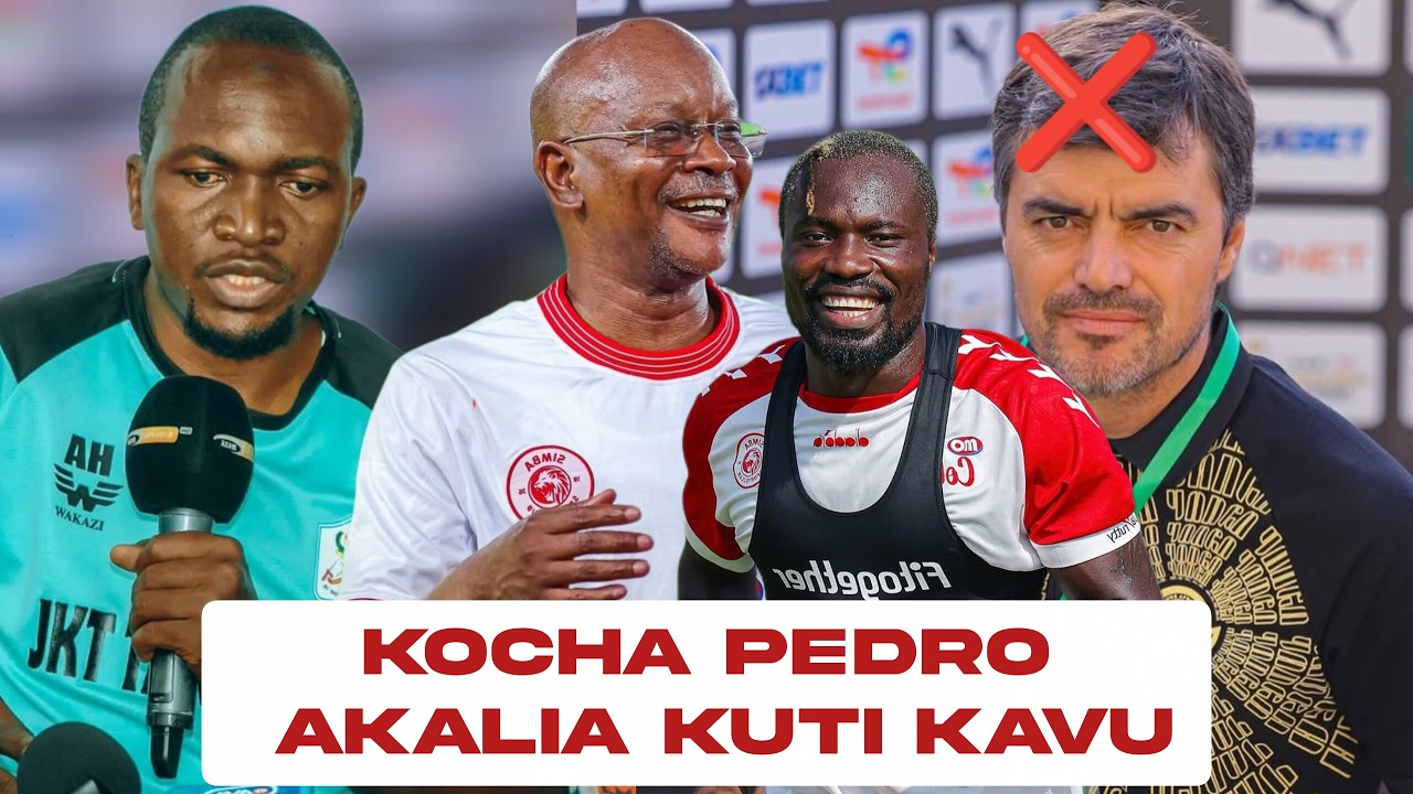🔴LIVE: KOCHA PEDRO AMEISHIWA PUMZI? ANASEMA LIGI YA BONGO NGUMU/ MSIMBAZI VICHEKO VIMEREJEA