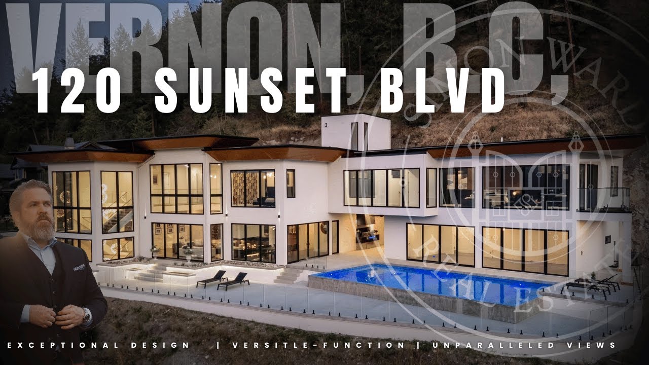 A Okanagan 9,200 + sq ft Luxury masterpiece designed for those who want it all