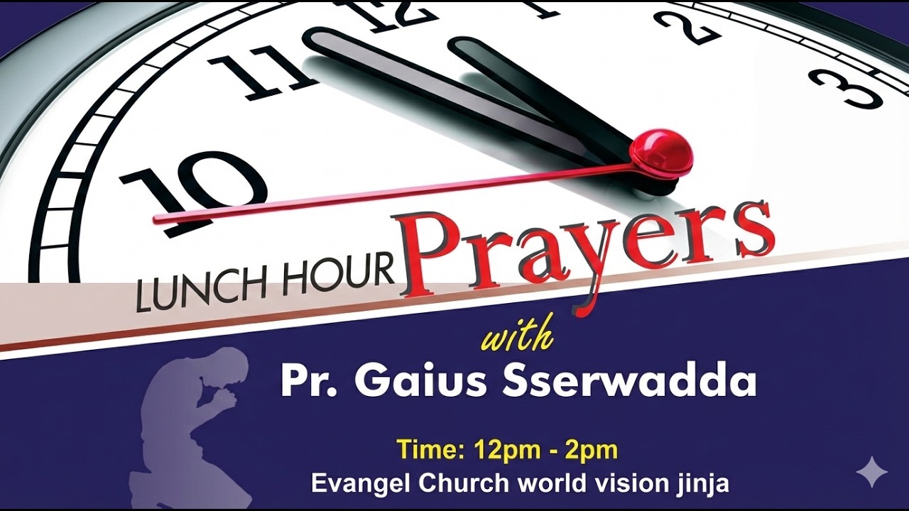 16. 03. 2026.| MONDAY LUNCH HOUR | EVANGELIST GERLAD MUKISA
