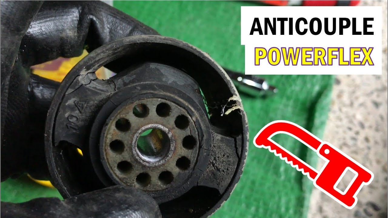 Moteur qui vibre? Je remplace l'anticouple par un PowerFlex sur la 206
