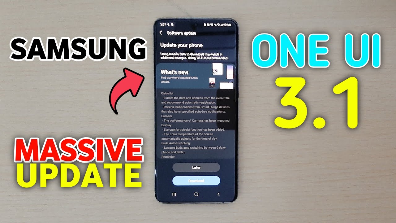 Samsung Galaxy S20 Series Getting One Ui 3.1 Update🥳 Samsung S20 plus,S20,S20FE Update One Ui 3.1