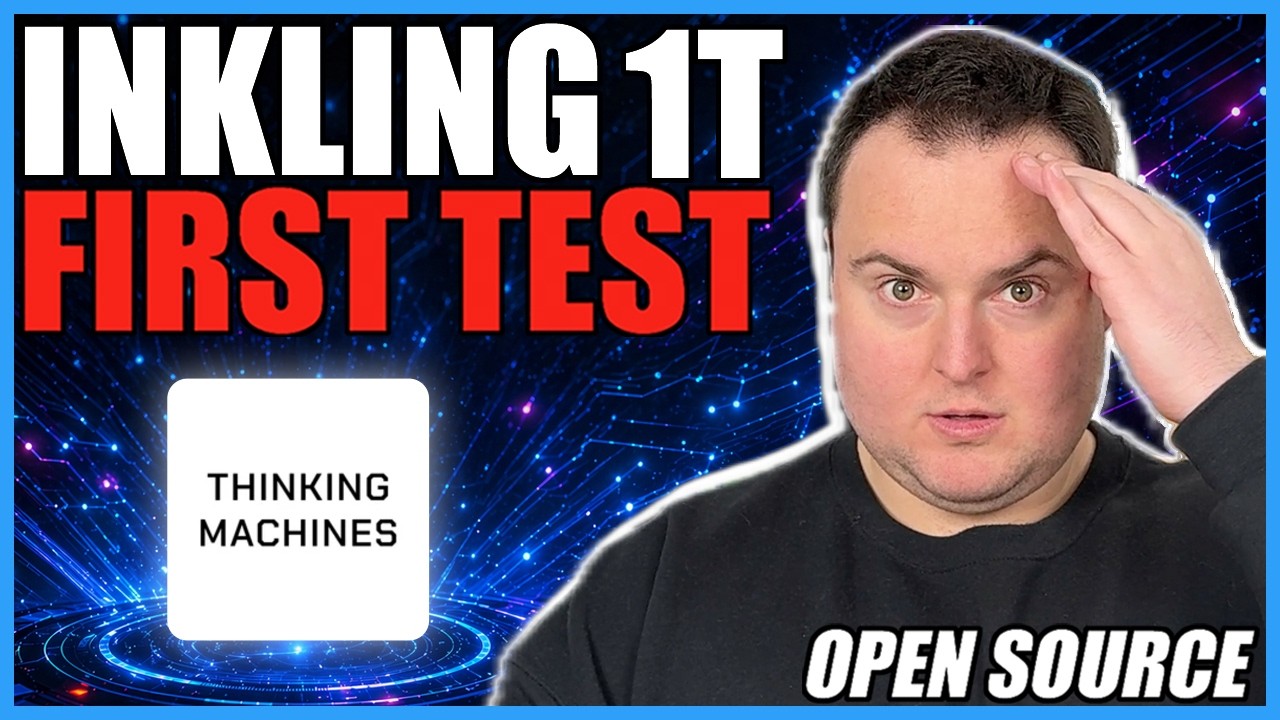 Inkling First Look & Test &ndash; Thinking Machines 1T Parameter Open Model!