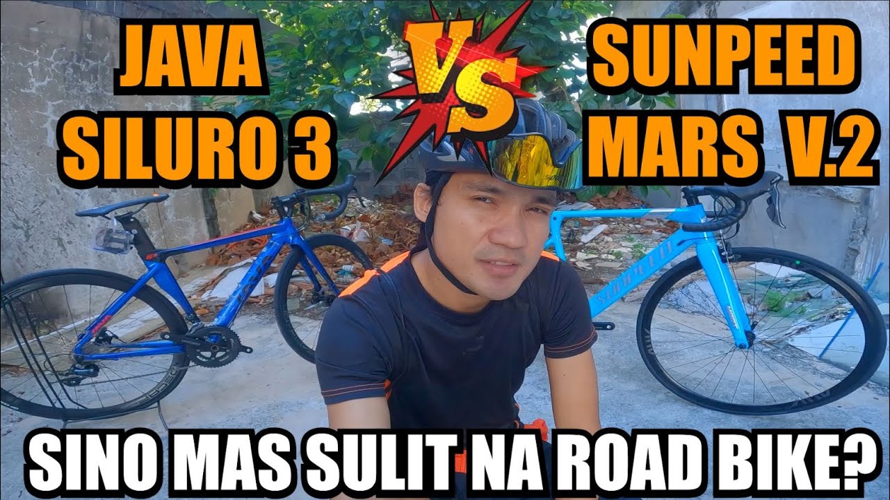 SUNPEED MARS V.2 vs JAVA SILURO 3 | SINO MAS SULIT NA ROAD BIKE?