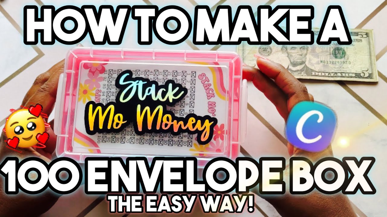 HOW TO MAKE A 100-ENVELOPE BOX! REMAKING A 100-ENVELOPE BOX THE 