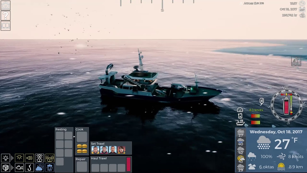 Fishing: Barents Sea: Trawling Tutorial