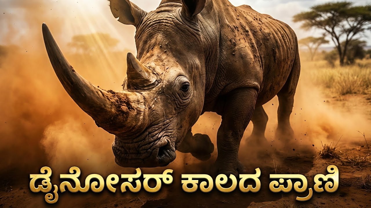 Rhino (ಗೇoಡಾಮೃಗ): ಭೂಮಿಯ ಪ್ರಾಚೀನ ದೈತ್ಯ | ಡೈನೋಸರ್ ಕಾಲದ ಜೀವಂತ ಪ್ರಾಣಿ?