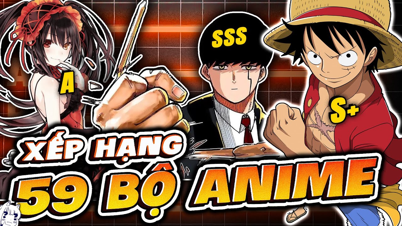 I'VE WATCHED 59 ANIME AND HERE'S MY RANKING!