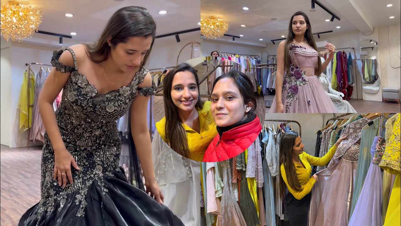 Designer outfits ready करवाए shaadi k लिए 🥰
