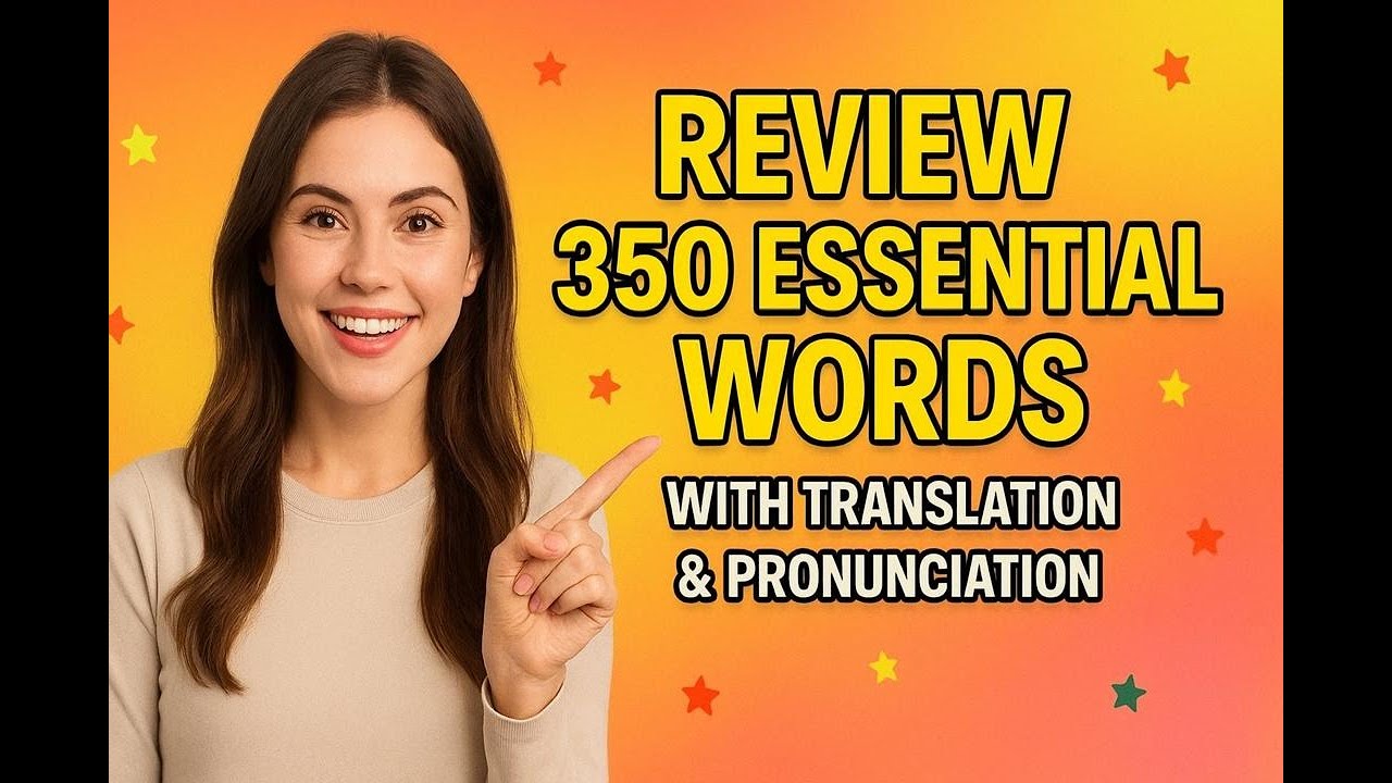 مرور 350 کلمه پرکاربرد انگلیسی / Review 350 commonly used English words