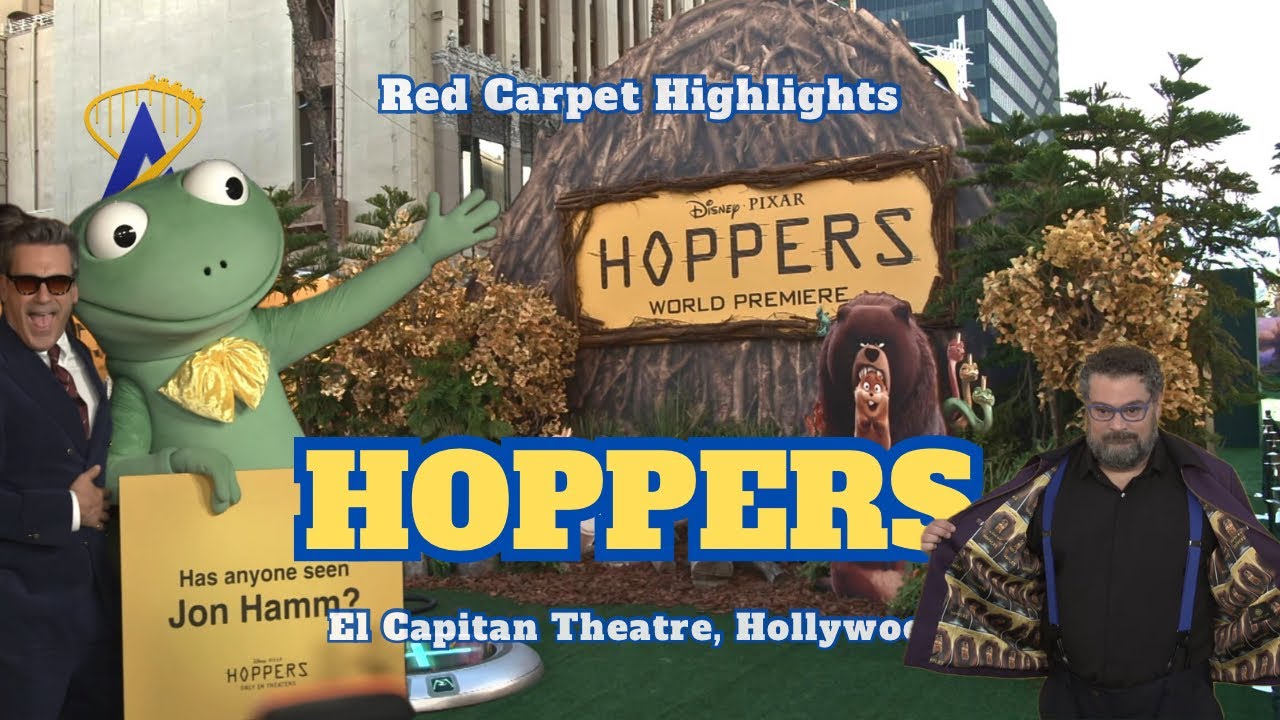 Hoppers Movie Red Carpet Premiere Highlights - Hollywood, California