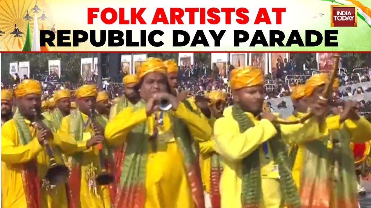 Folk Artists Take Centre-Stage at Republic Day Parade 2026 | PM Narendra Modi | Droupadi Murmu
