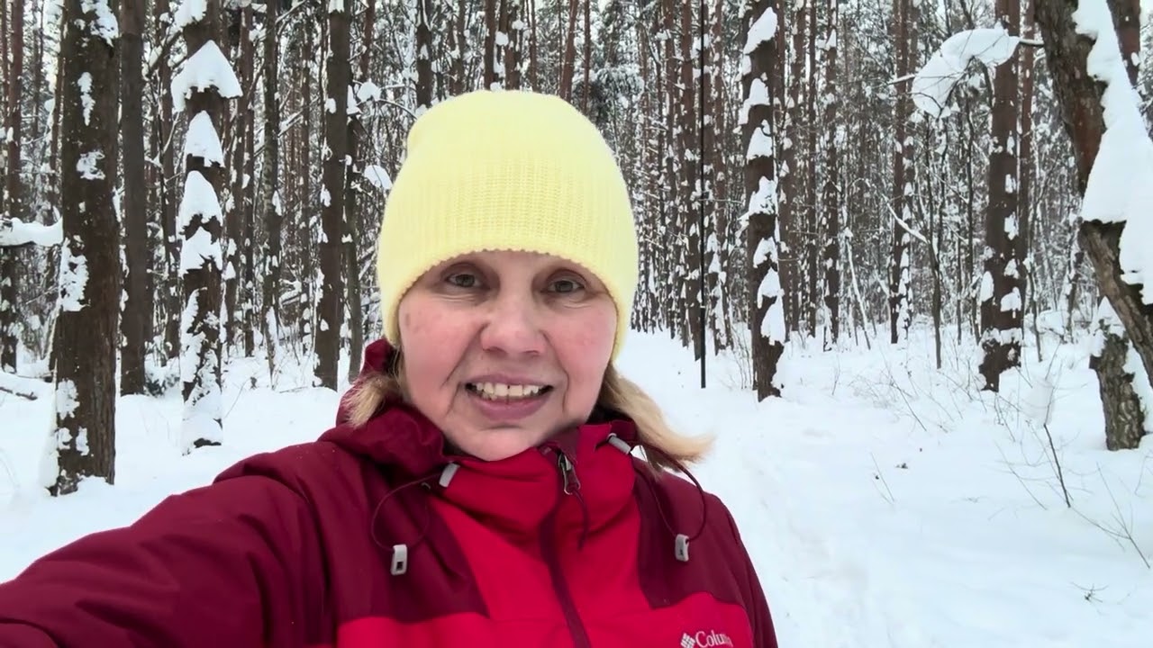 Домодедово, катаемся на лыжах
