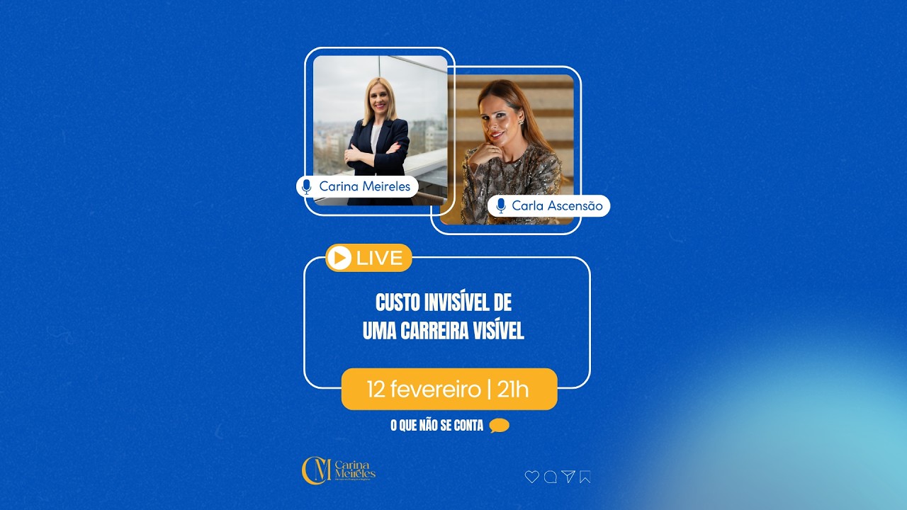 CUSTO INVISÍVEL DE UMA CARREIRA VISÍVEL