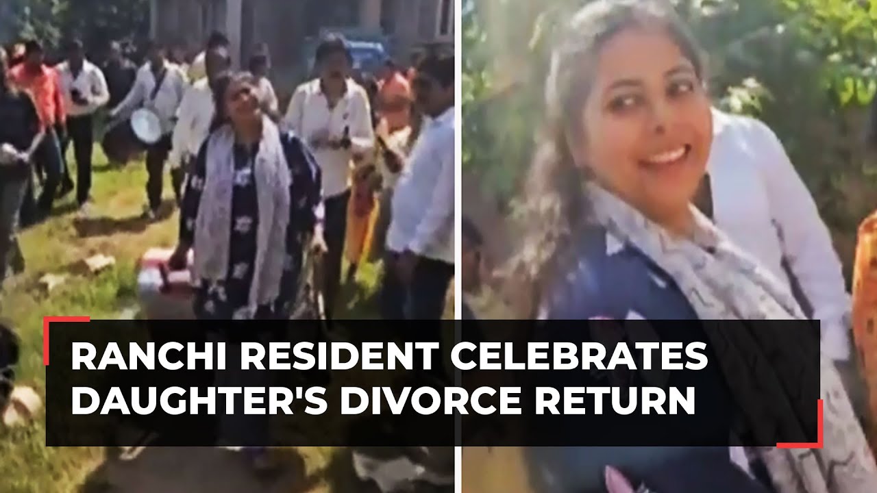 Ranchi resident celebrates daughter's return from in-law's home after she decides to divorce husband