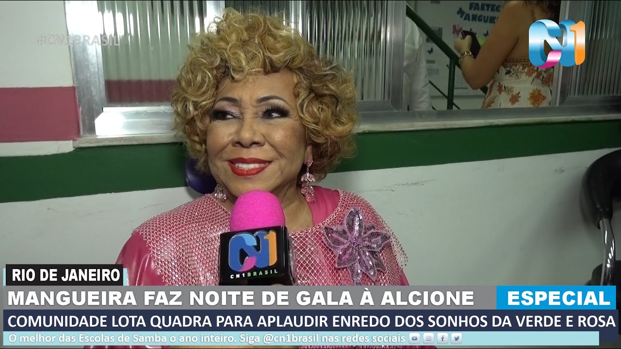 95 Anos da Estação Primeira de Mangueira e Apresentação do Enredo sobre Alcione