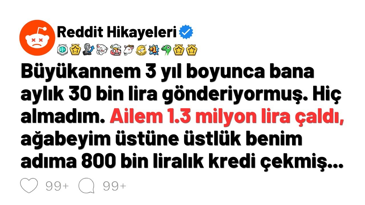 BÜYÜKANNEM 3 YIL bana 30 BİN yollamış; AİLEM 1.3 MİLYON ÇALDI, abim 800 BİN KREDİ çekmiş...