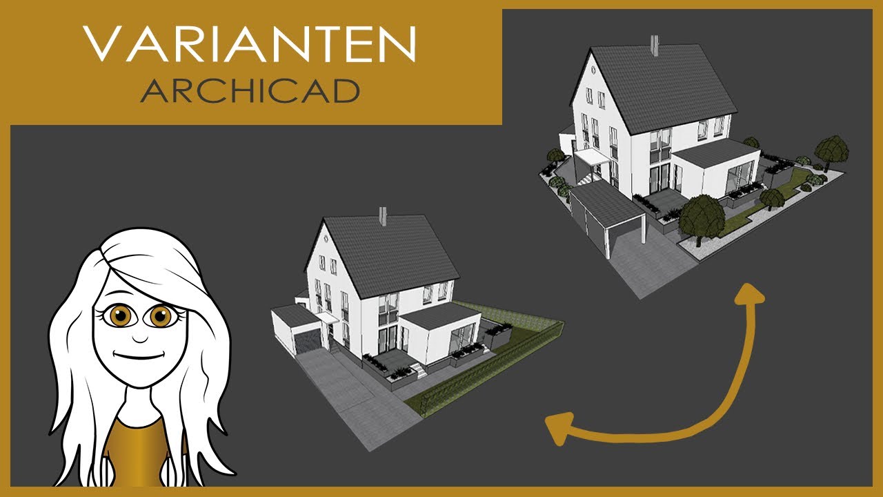 WOW! Varianten erstellen - So einfach ging das noch nie! [ArchiCAD 27 Tutorial]