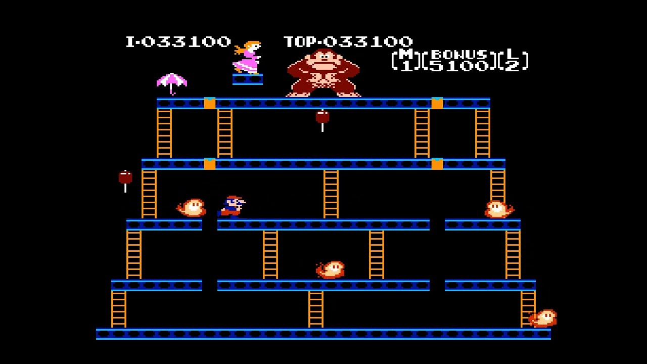 Casual Longplay: Donkey Kong (NES-NA port) gameplay session for 1 Player