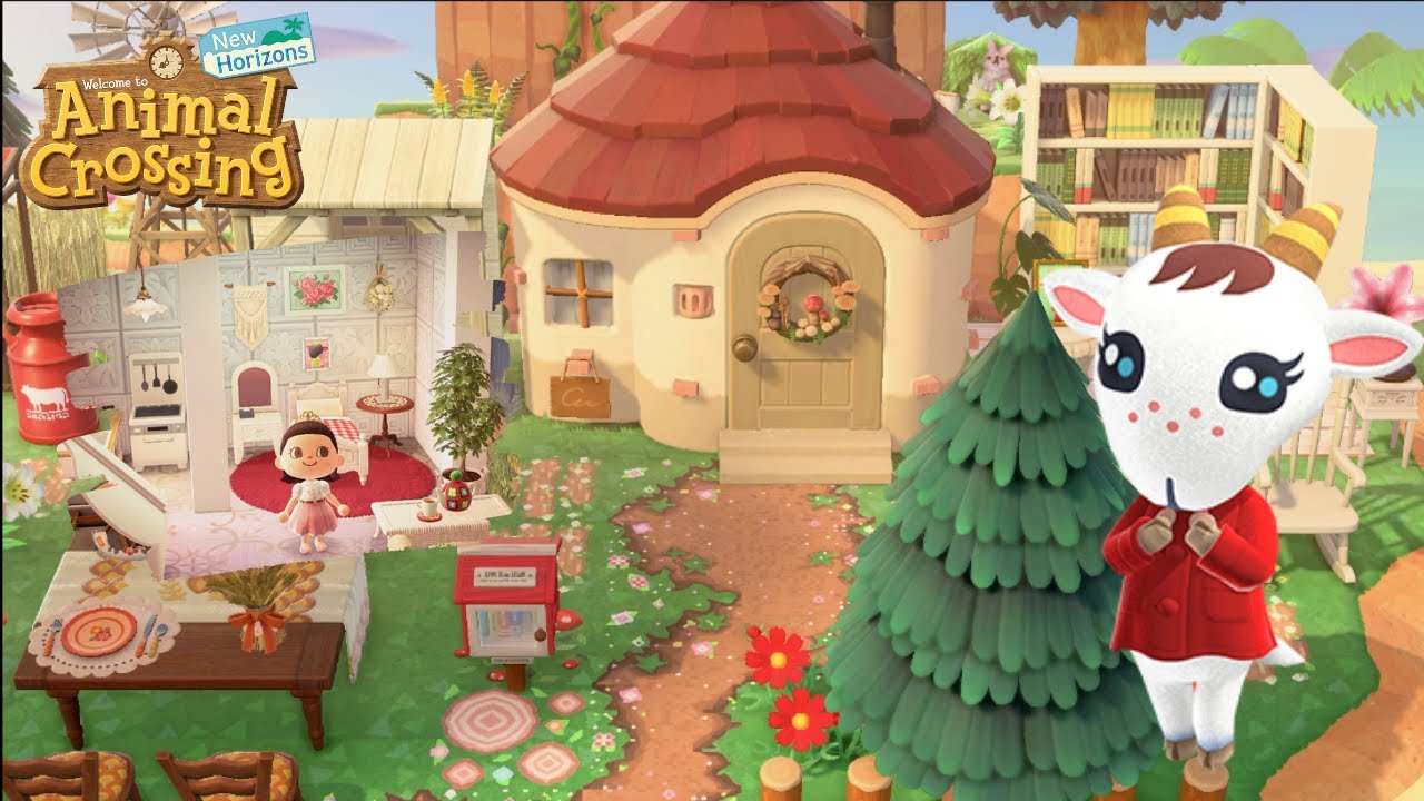 Decoración del JARDÍN y la CASA de Cabriola | Animal Crossing New Horizons