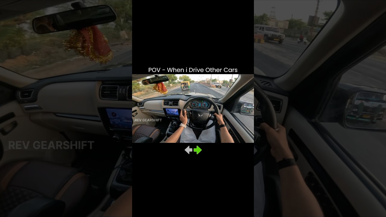 Indicator ❌ Wipers ✅💀 #driving #pov #pointofview #drive #thoughts #indicators #asmr #cars #shorts