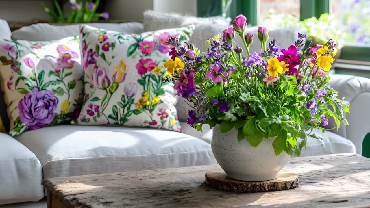 Spring Home Decor Ideas You&rsquo;ll Fall in Love With | Rustic Farmhouse with Elegant Simplicity