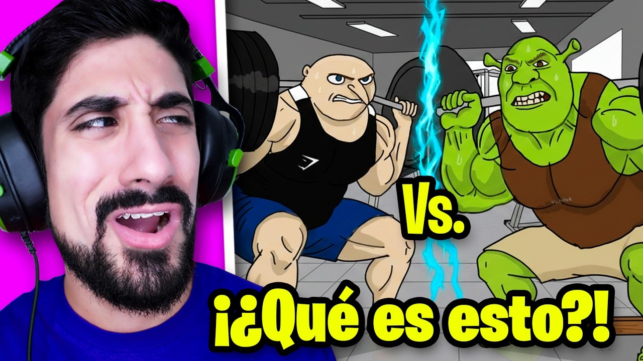 🔴 GRU VA AL GYM es más ÉPICO de lo que PENSÉ 😂 | JavCaz REACCIONA A @AnimaniacEspañol