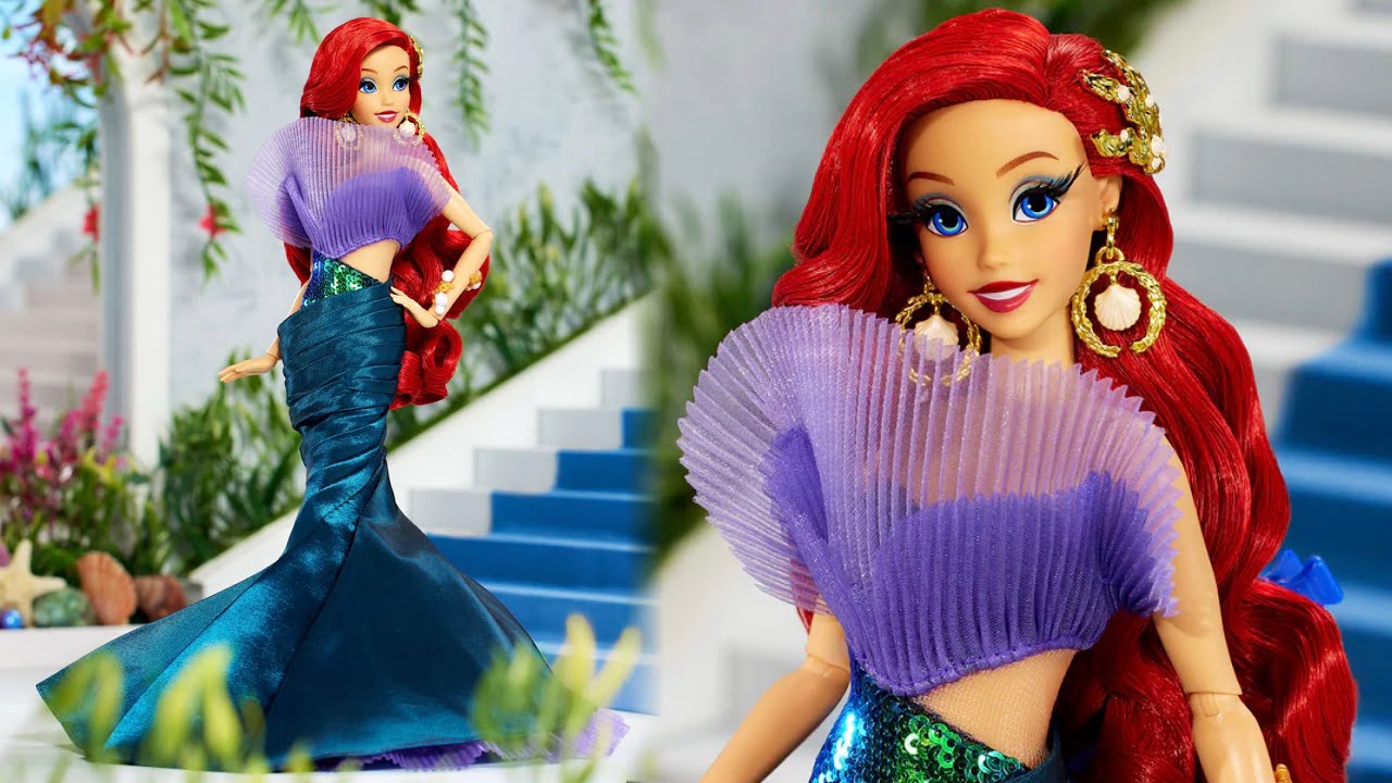 Ariel Enchanted Elegance Collection Doll by Mattel Review and Unboxing