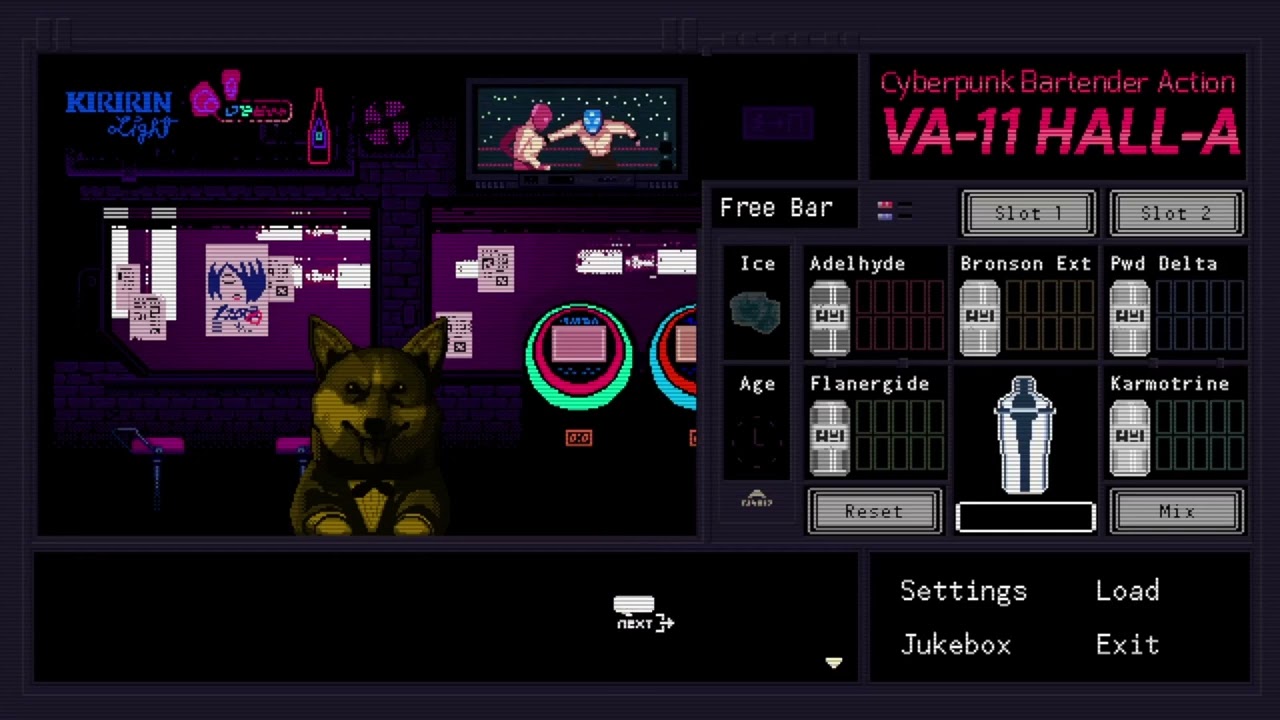 Va-11 Hall-A with friends, episode 1