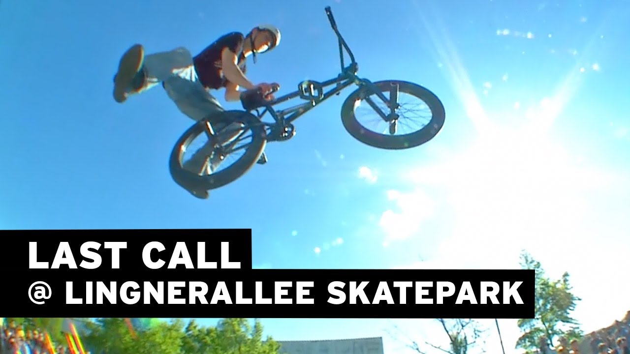 LAST CHANCE @ SKATEPARK LINGNERALLEE #bmx