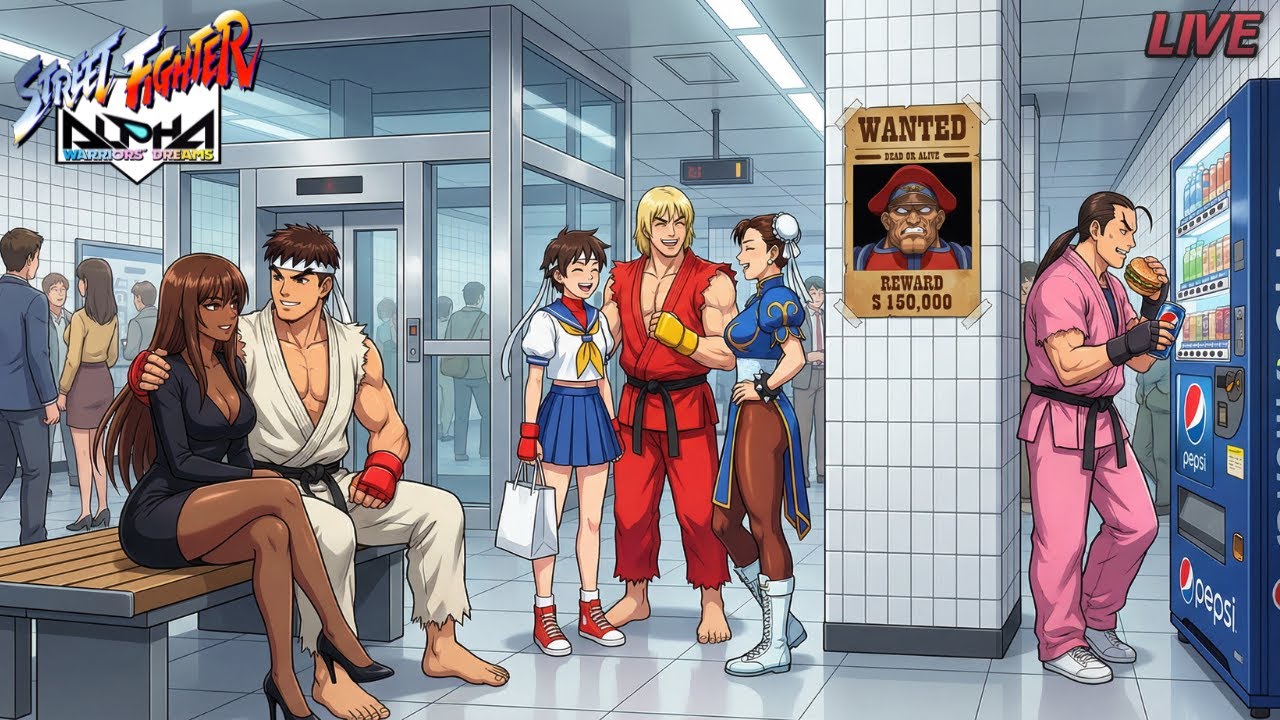 Street Fighter Alpha: PS1 Maratona