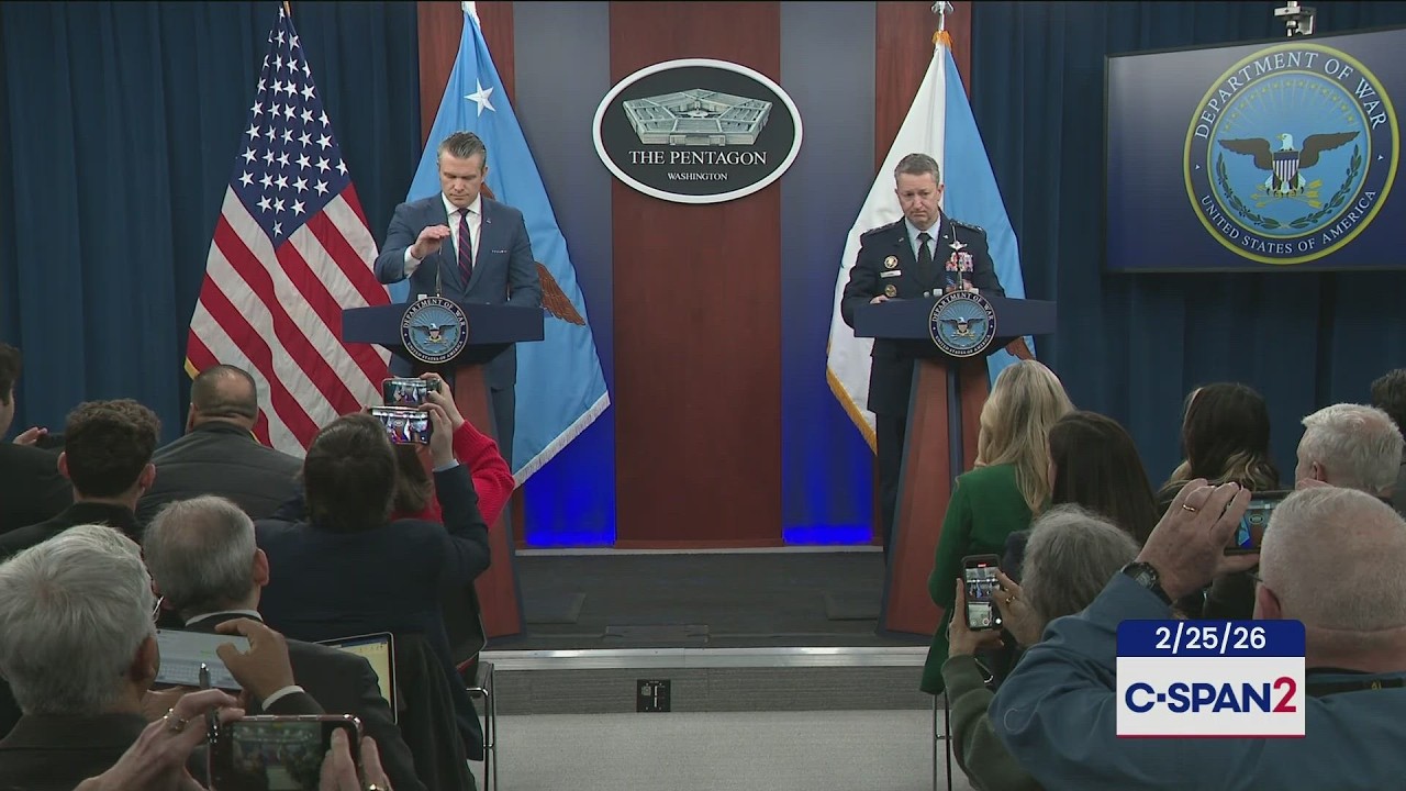 Defense Secretary and Joint Chiefs Chair News Conference