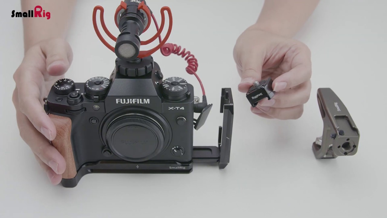 How to use the SmallRig L Bracket for FUJIFILM X-T4 Camera