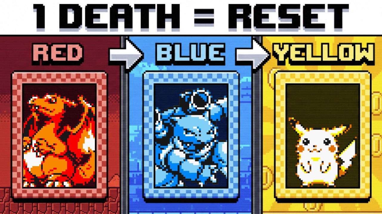 Одна смерть сбрасывает мой режим Pok&eacute;mon Gauntlet.