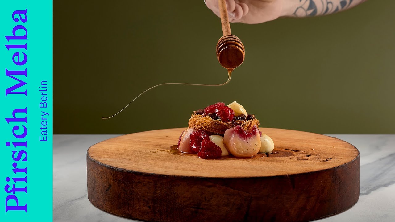 Aus der Mode? Mein Pfirsich Melba Dessert Rezept ist en vogue!