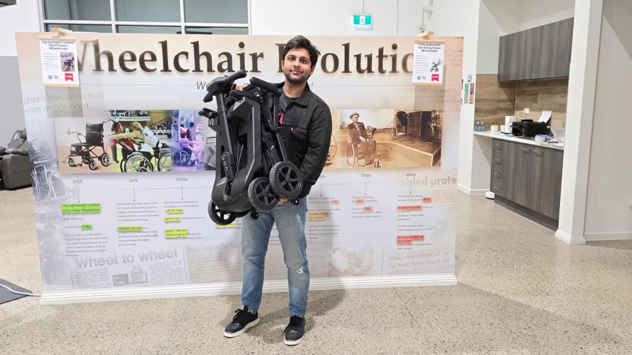 CWU Lightweight Folding Mobility Scooter - 16kg only