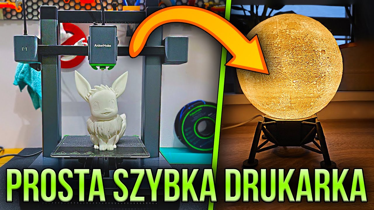 AnkerMake M5C idealna drukarka 3D na początek? Szybka 500mm/s