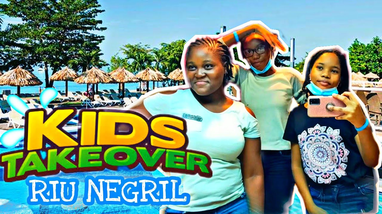 Kids Take Over Hotel RIU NEGRIL | Room Tour | Jamaica Travel Vlog |  Labs Out Loud