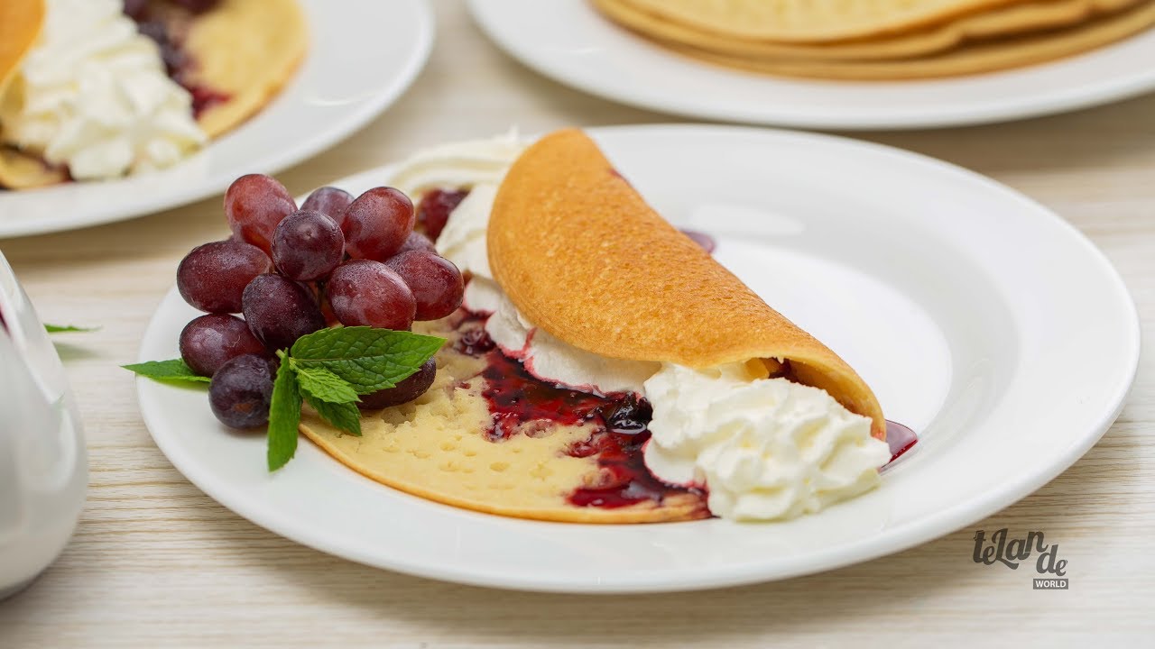 How to Prepare The Fluffiest Semolina Crepe