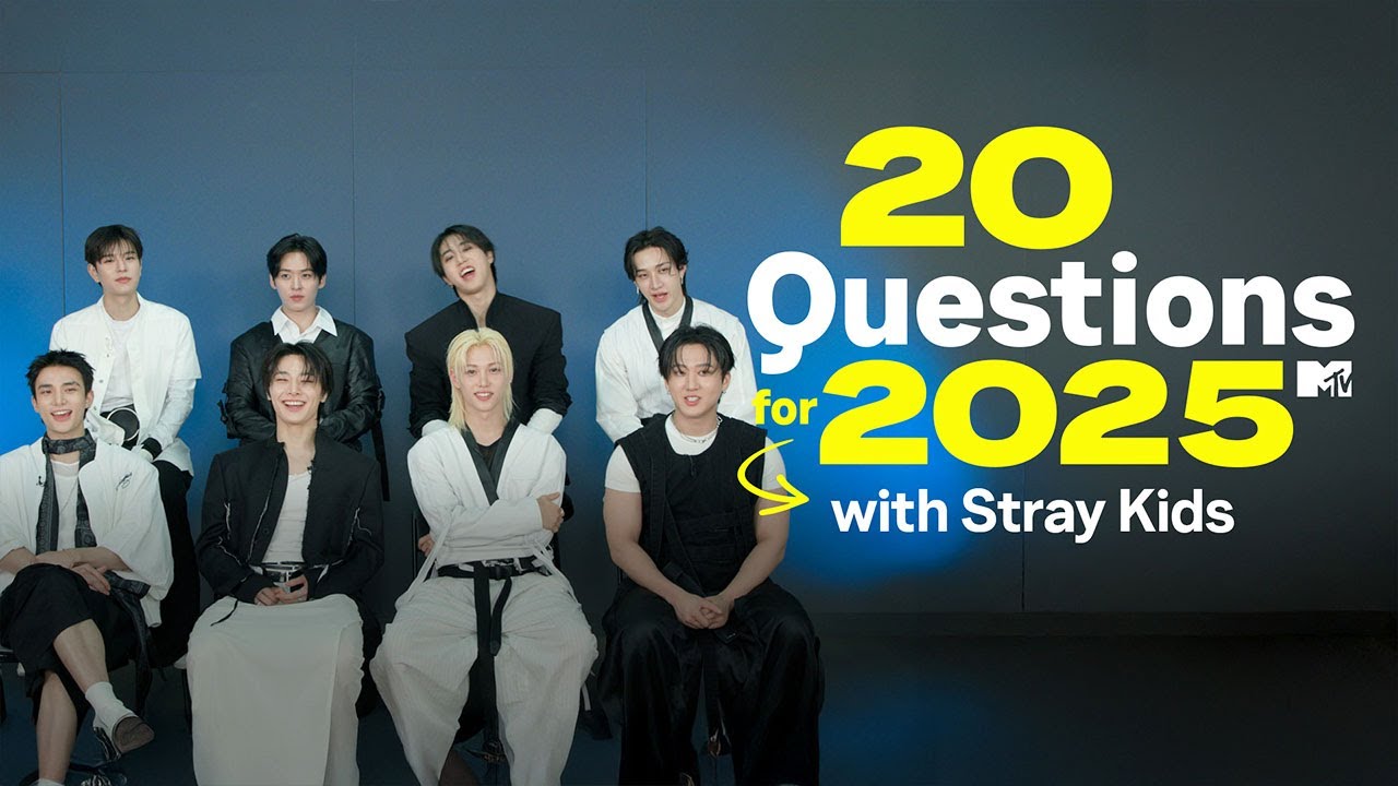Stray Kids Answer 20 Questions for 2025 | MTV