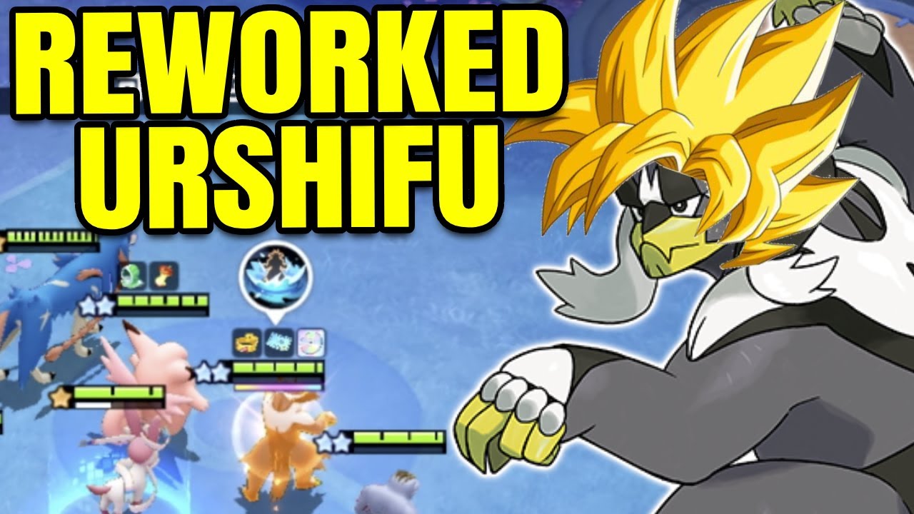 Reworked 2⭐URSHIFU goes Super Saiyan and its hilarious | Official Pokemon TFT Auto Chess