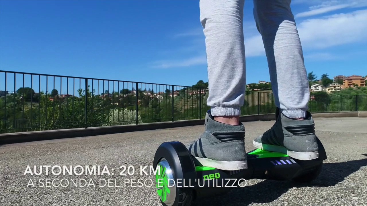 Tekk Hoverboard 8 NEO Trailer - Giovane e colorato