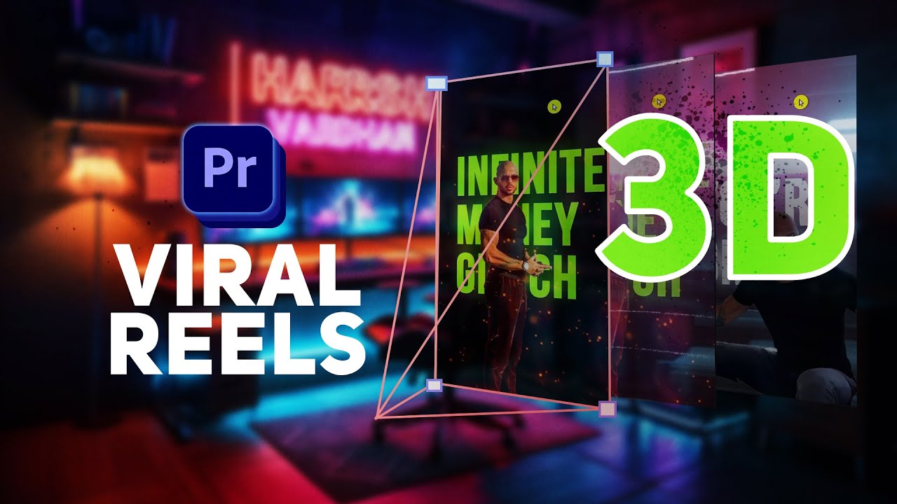 Edit Like Huston Kold Viral 3D Reel Editing in Premiere Pro